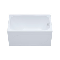 Акриловая ванна Triton Стандарт 120 Экстра, с ножками, экраном и сифоном
