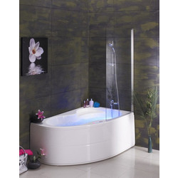 Акриловая ванна Poolspa Mistral 150x105 R, с ножками